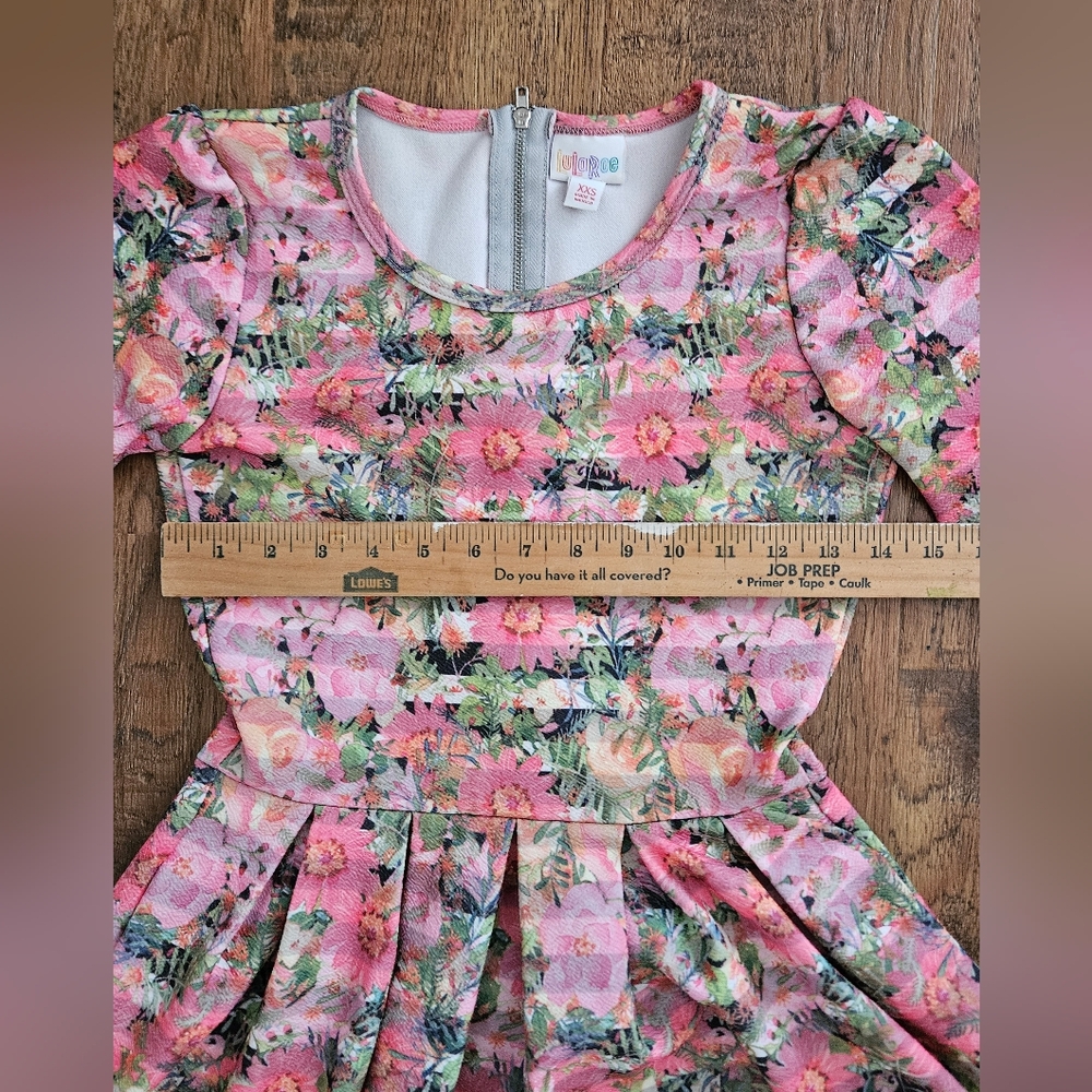 Pink Floral Midi Dress - Picture 8 of 13